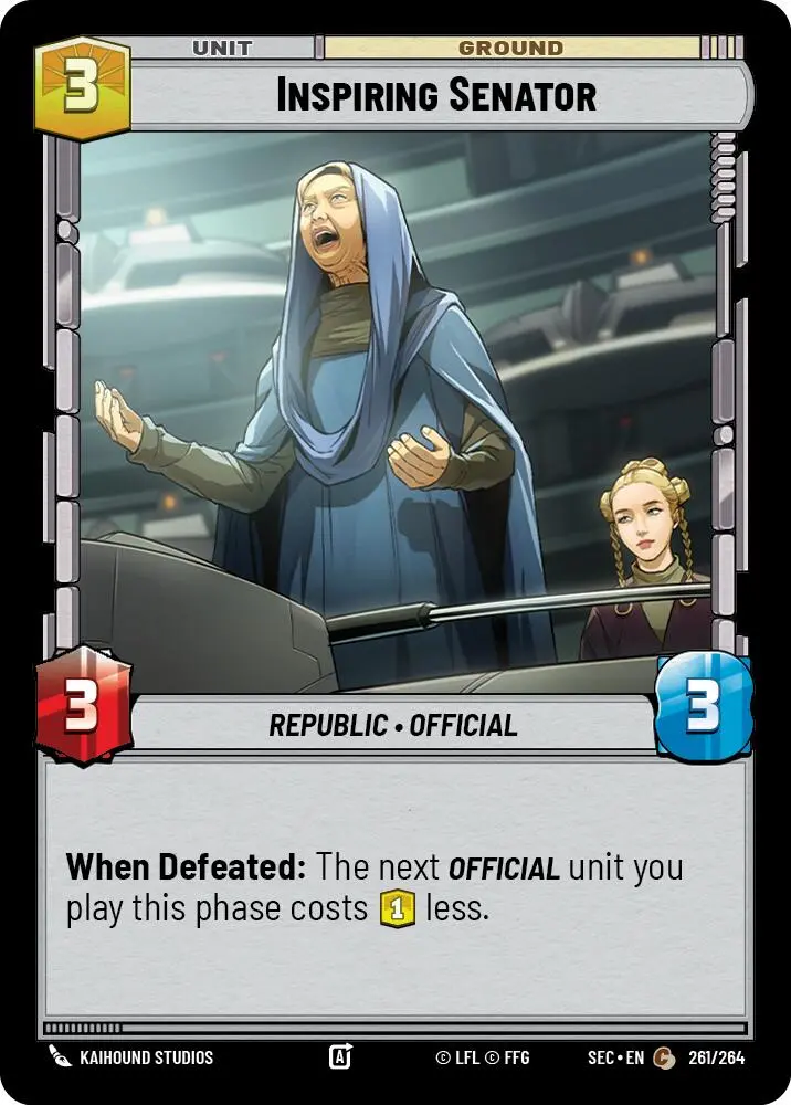 Inspiring Senator (261/264) (261/264) [Secrets Of Power] 1