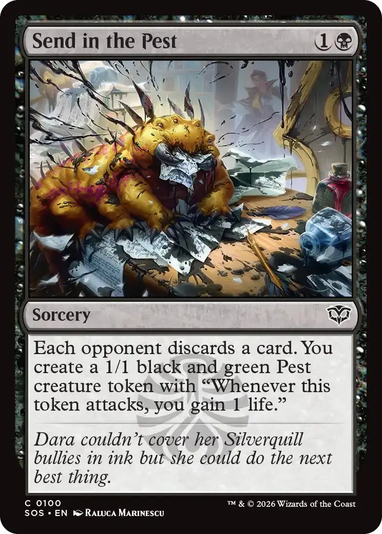 Interjection Art Card [Secrets Of Strixhaven Art Series] 1