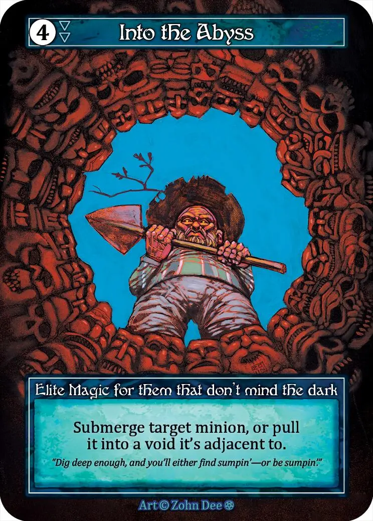 Into The Abyss (Foil) [Gothic] 1