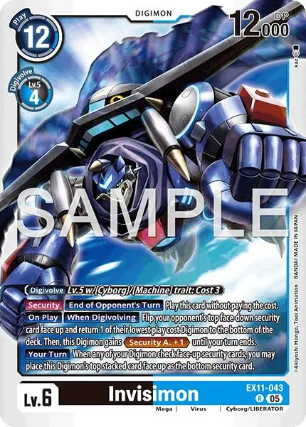 Invisimon [Ex11-043] [Dawn Of Liberator] 1