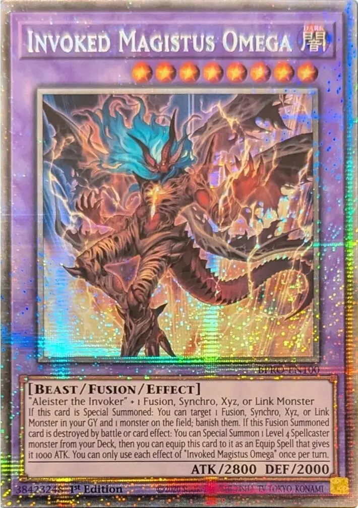 Invoked Magistus Omega (Starlight Rare) [Bpro-En100] Starlight Rare 1