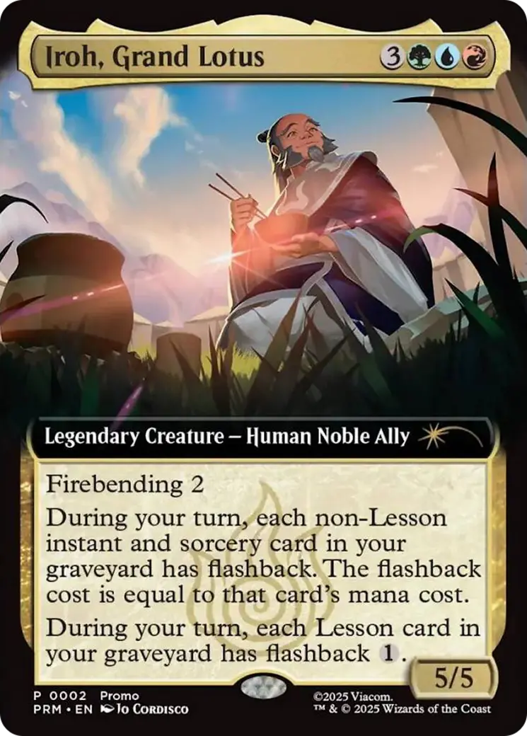 Iroh, Grand Lotus (Extended Art) [Avatar: The Last Airbender Promos] 1