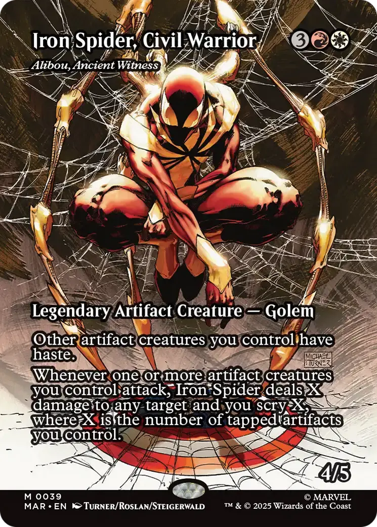 Iron Spider, Civil Warrior - Alibou, Ancient Witness [Marvel Universe: Eternal-Legal] 1