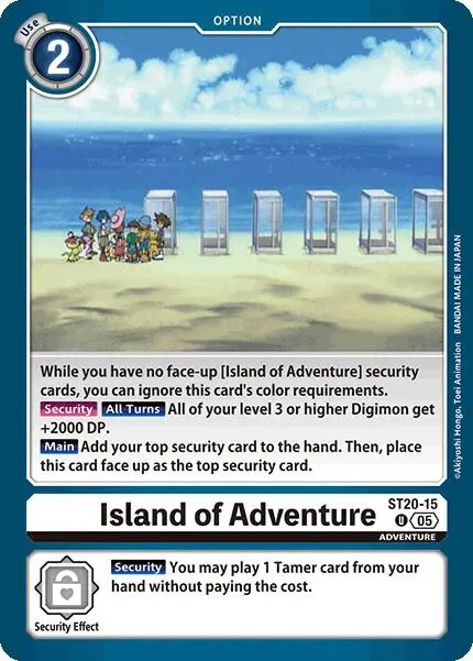 Island Of Adventure [St20-15] [Starter Deck: Protector Of Light] 1