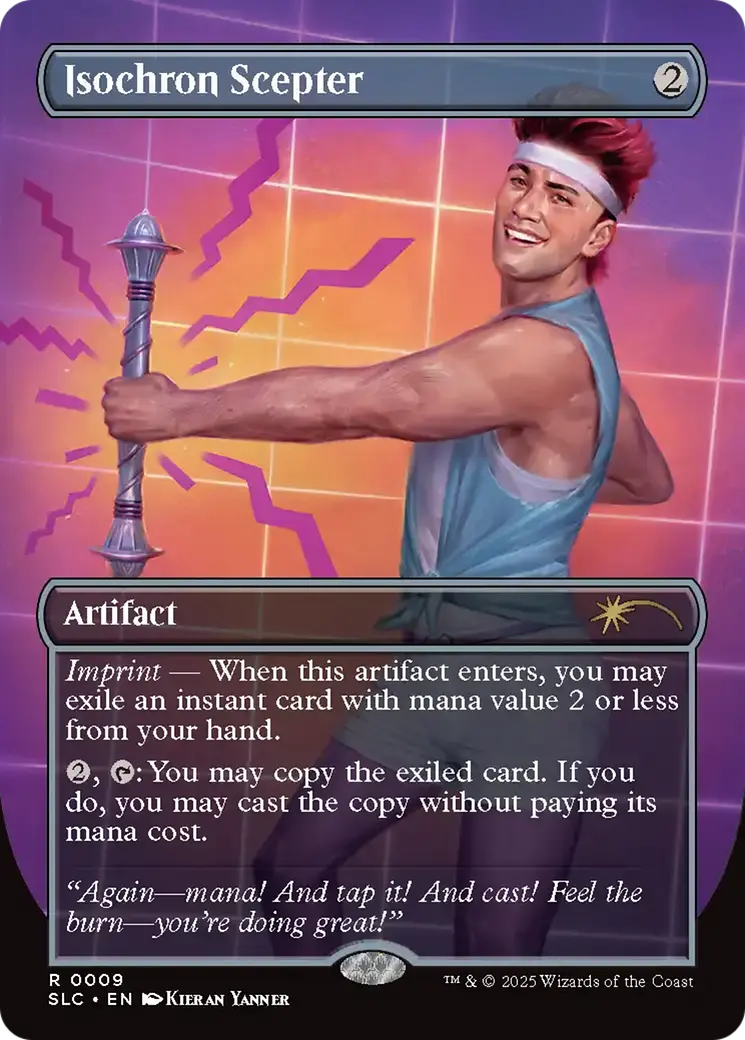 Isochron Scepter [Secret Lair Countdown Kit] 1