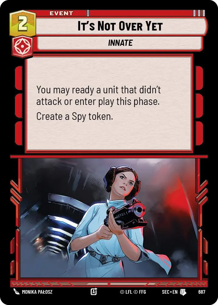 It's Not Over Yet (687) (Foil) (687) [Secrets Of Power] 1