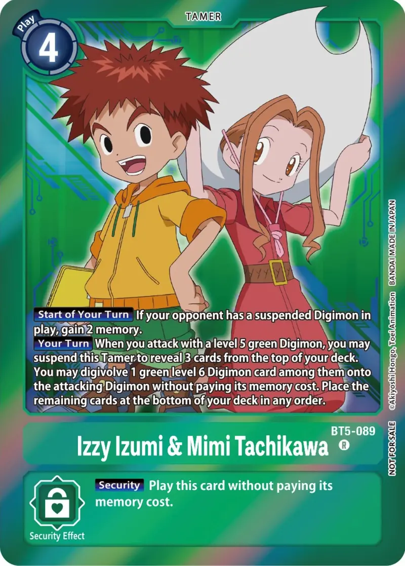 Izzy Izumi & Mimi Tachikawa [Bt5-089] (Event Pack 5) [Battle Of Omni Promos] 1