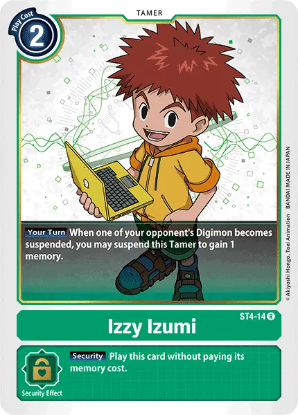 Izzy Izumi [St4-14] [Starter Deck: Giga Green] 1