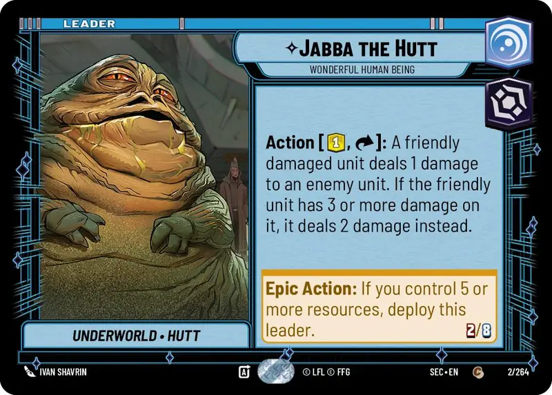Jabba The Hutt (2/264) - Wonderful Human Being (2/264) [Secrets Of Power] 1