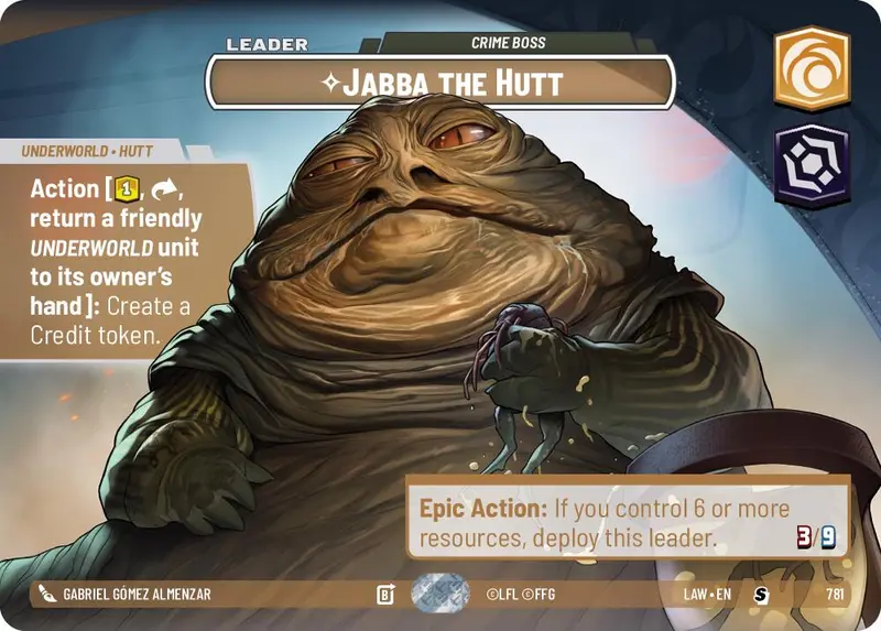 Jabba The Hutt - Crime Boss (Showcase) (781) (781) [A Lawless Time] 1