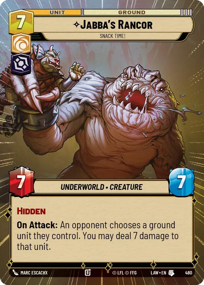 Jabba's Rancor - Snack Time! (480) (Hyperspace) (480) [A Lawless Time] 1