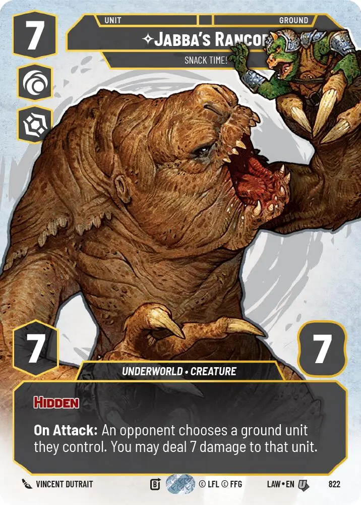 Jabba's Rancor - Snack Time! (Prestige) (822) (822) [A Lawless Time] 1