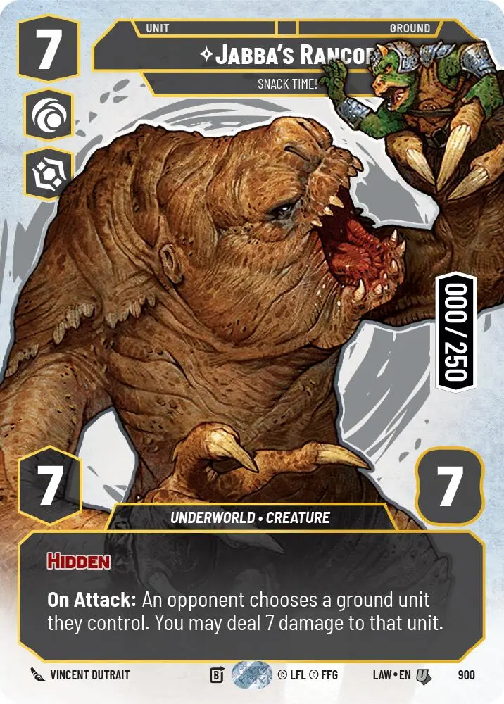 Jabba's Rancor - Snack Time! (Serialized) (900) (900) [A Lawless Time] 1