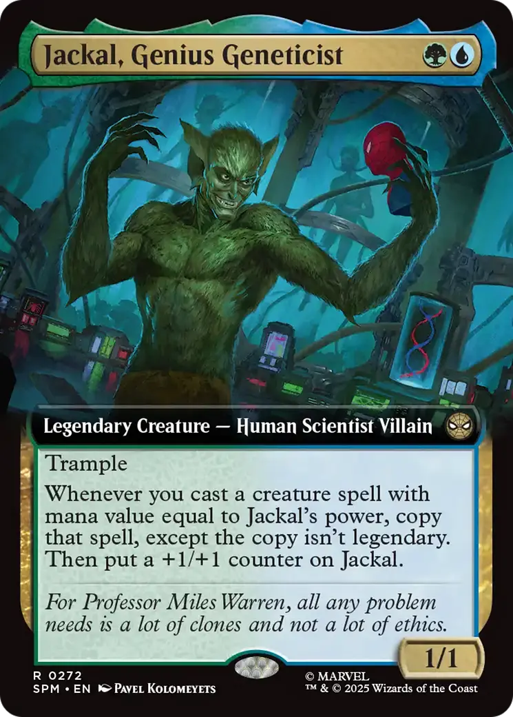 Jackal, Genius Geneticist (Extended Art) [Marvel's Spider-Man] 1