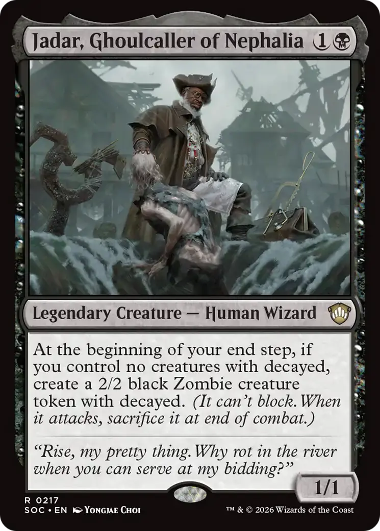 Jadar, Ghoulcaller Of Nephalia [Secrets Of Strixhaven Commander] 1