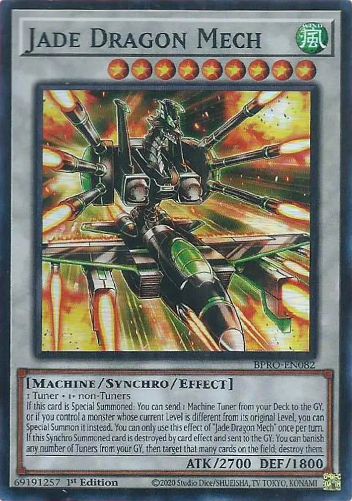 Jade Dragon Mech [Bpro-En082] Super Rare 1