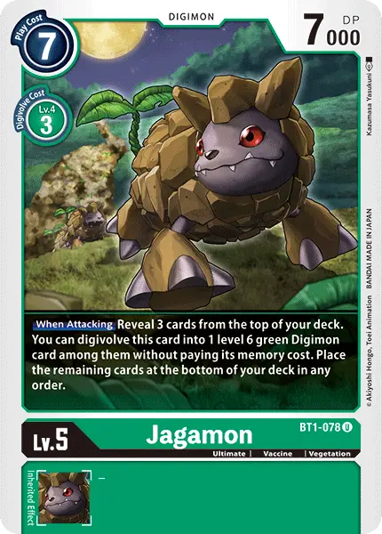 Jagamon [Bt1-078] [Release Special Booster Ver.1.0] 1