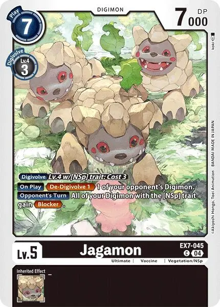 Jagamon [Ex7-045] [Digimon Liberator] 1