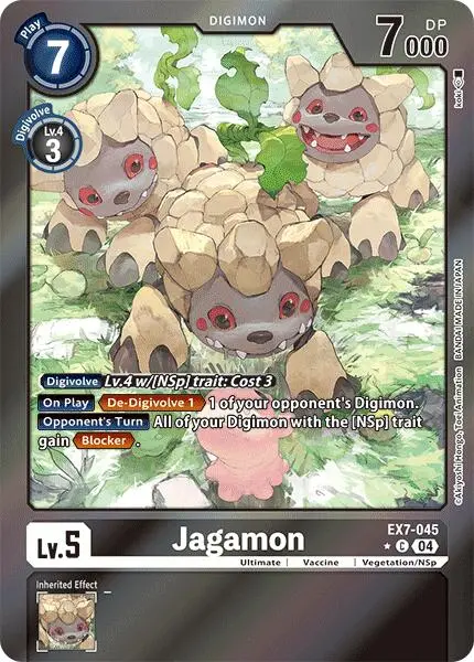 Jagamon [Ex7-045] (Foil) [Digimon Liberator] 1