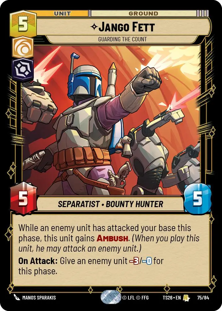 Jango Fett - Guarding The Count (75/84) (75/84) [Twin Suns] 1