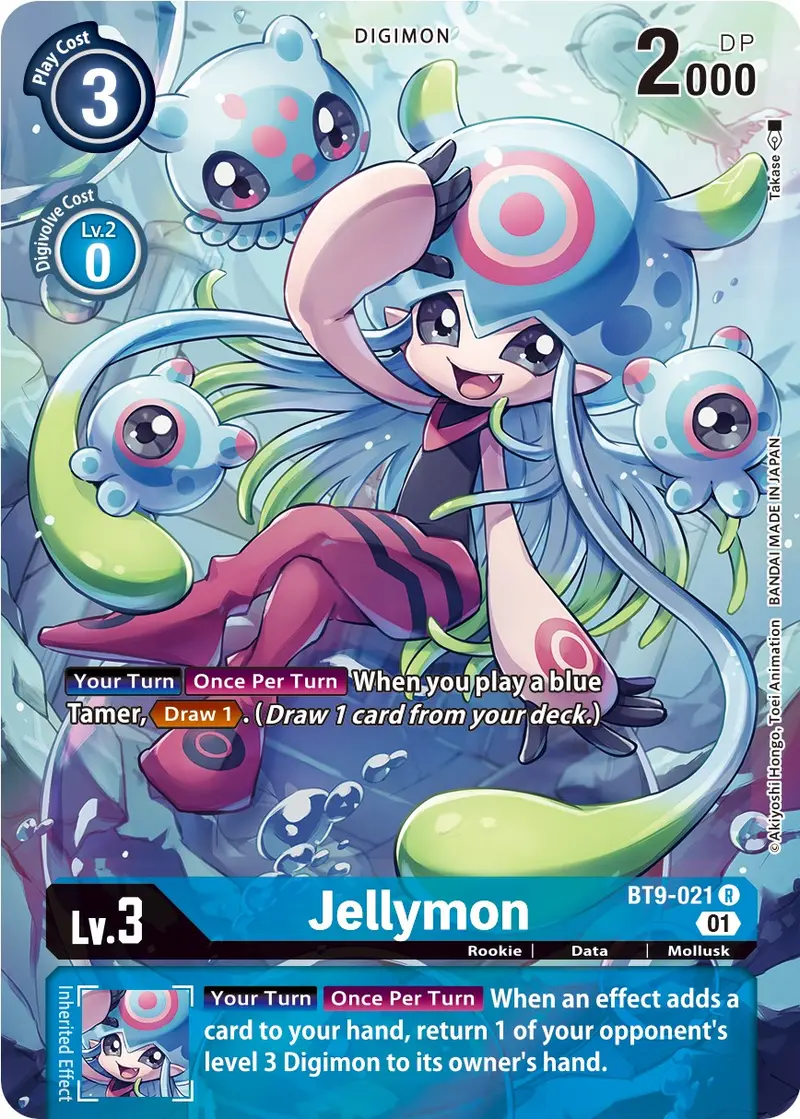 Jellymon [Bt9-021] (Alternate Art) [X Record] 1