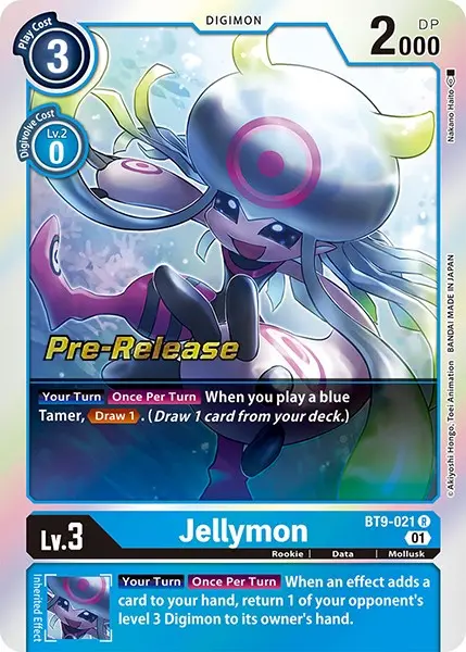 Jellymon [Bt9-021] [X Record Pre-Release Promos] 1