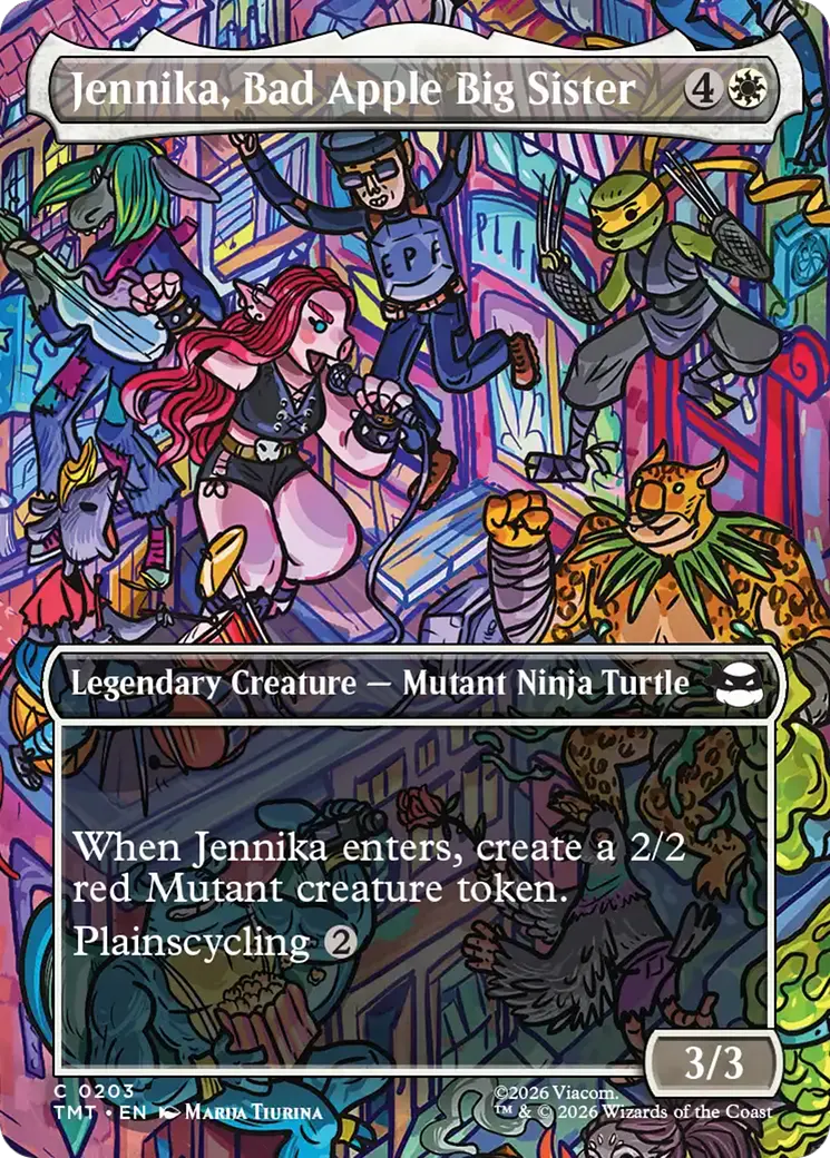 Jennika, Bad Apple Big Sister (Borderless) [Teenage Mutant Ninja Turtles] 1