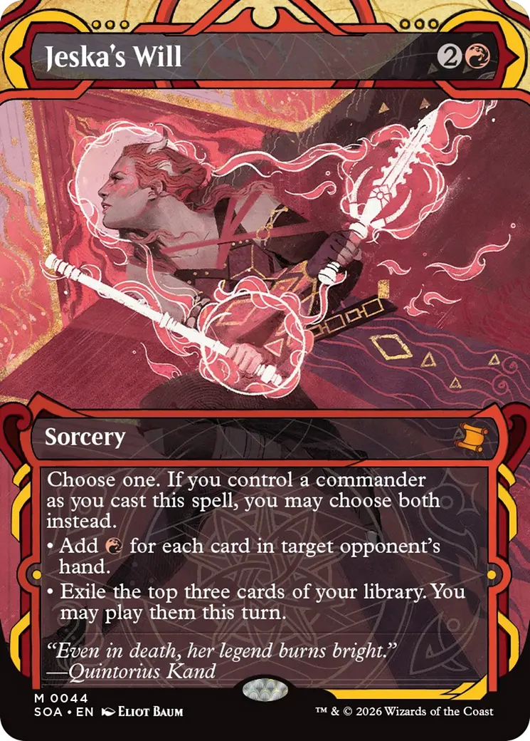 Jeska's Will [Secrets Of Strixhaven: Mystical Archive] 1