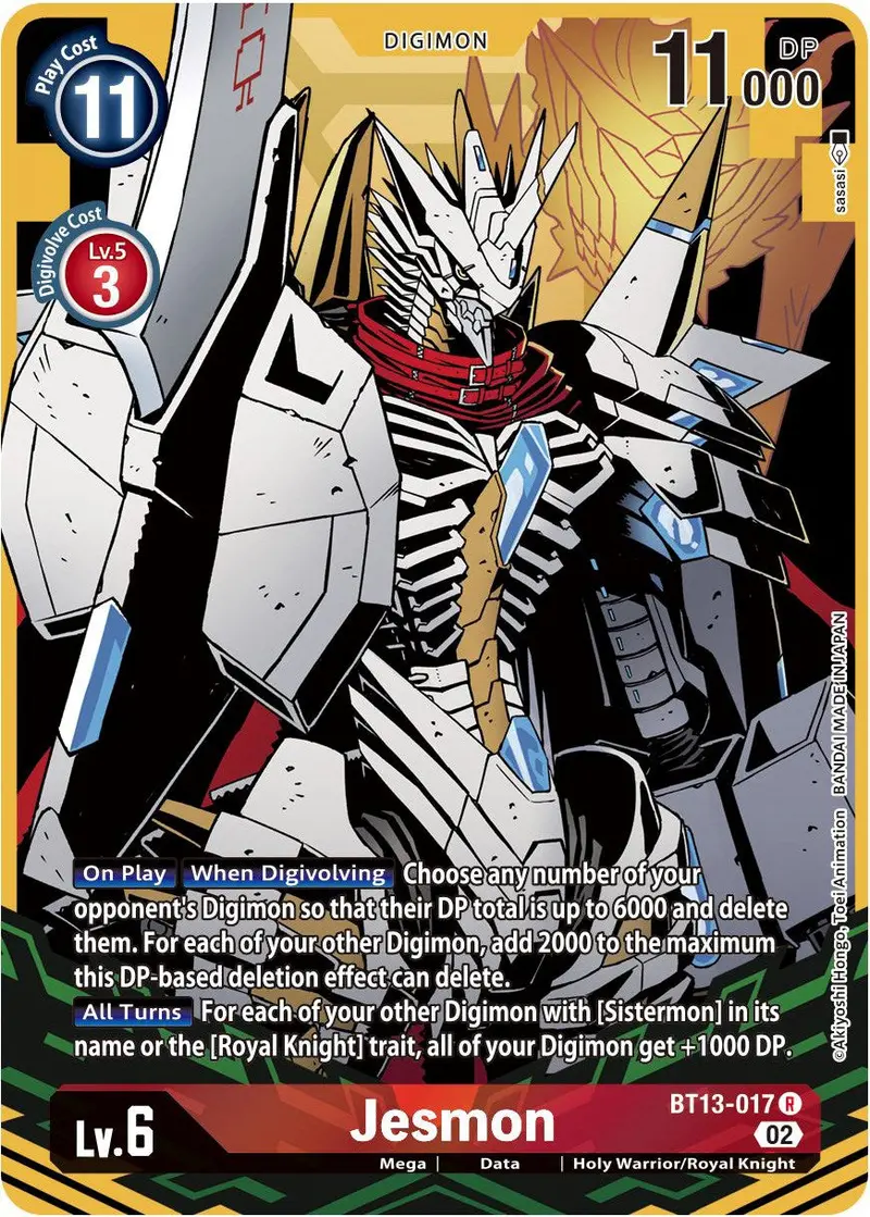 Jesmon [Bt13-017] (Alternate Art) [Versus Royal Knights Booster] 1