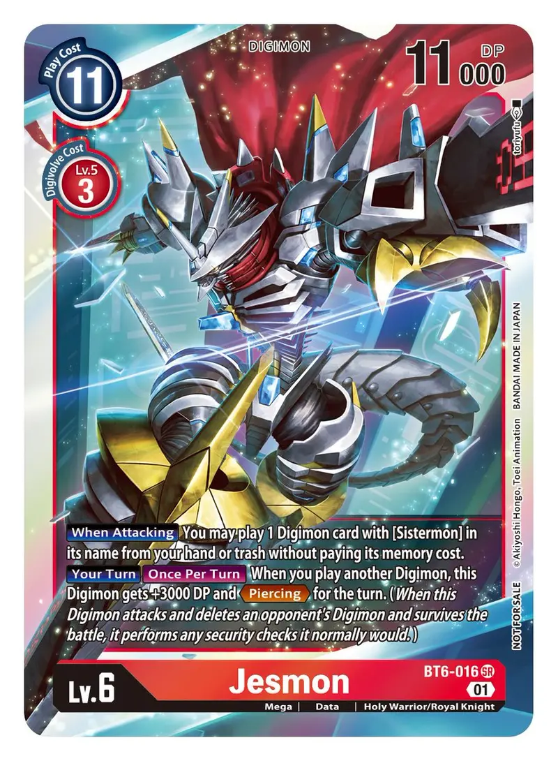 Jesmon [Bt6-016] (Event Pack 2) [Double Diamond Promos] 1