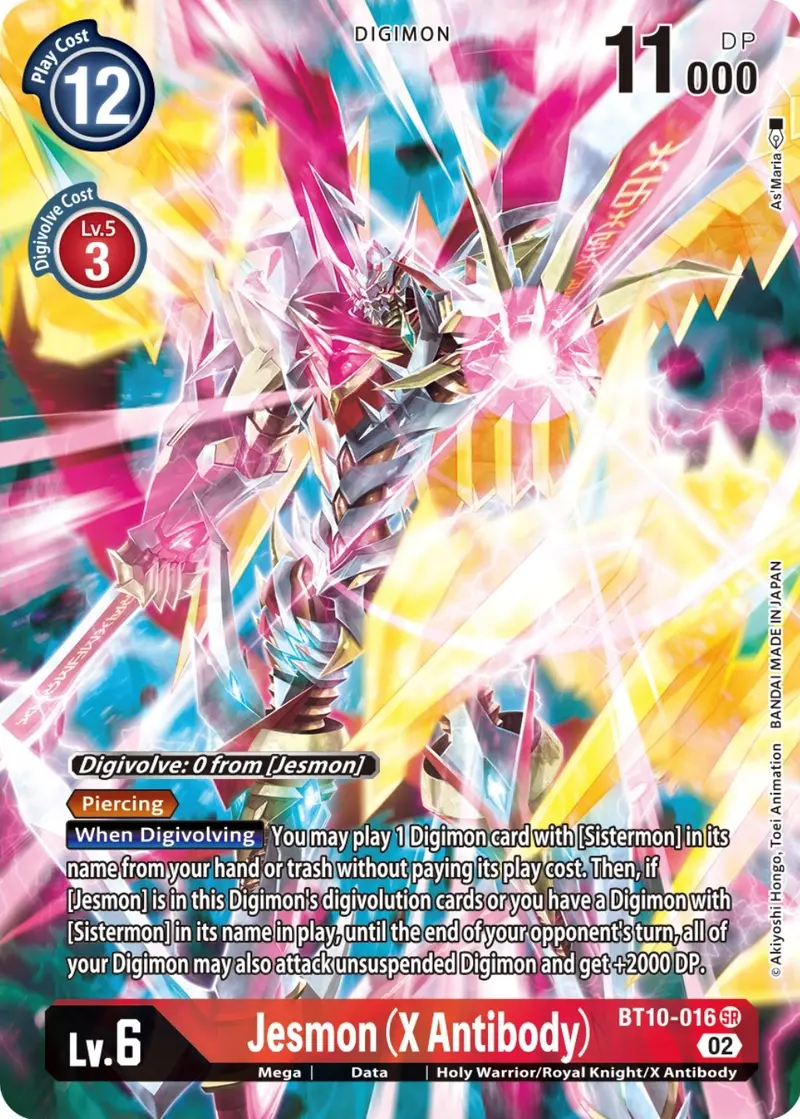 Jesmon (X Antibody) [Bt10-016] (Alternate Art) [Xros Encounter] 1