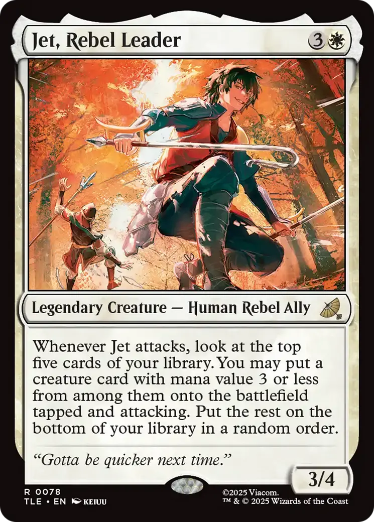 Jet, Rebel Leader [Avatar: The Last Airbender: Eternal-Legal] 1