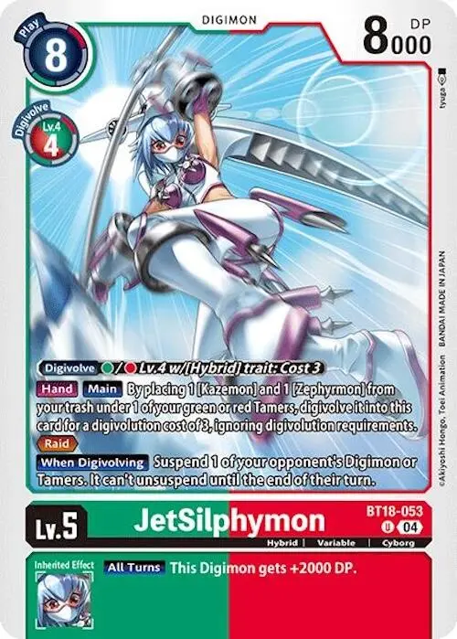 Jetsilphymon [Bt18-053] [Release Special Booster Ver.2.0] 1