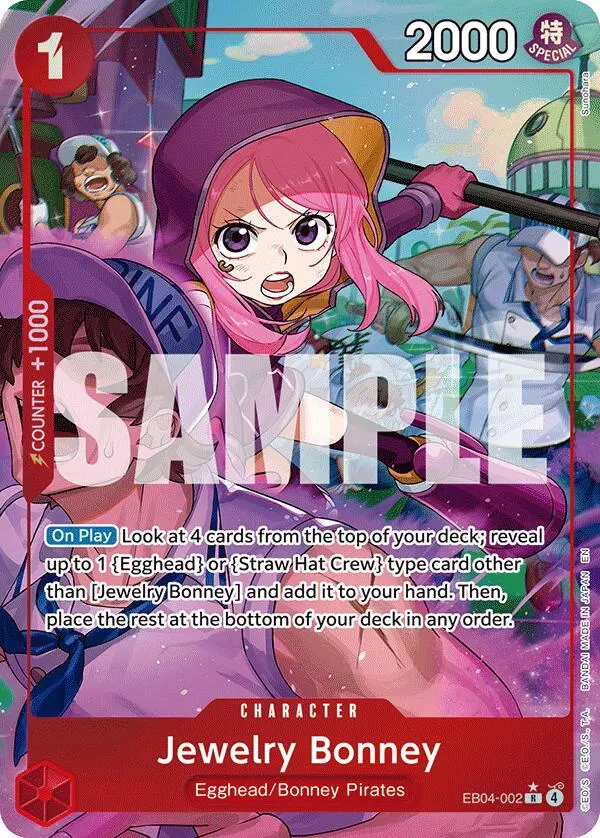Jewelry Bonney (Alternate Art) [Adventure On Kami's Island] 1