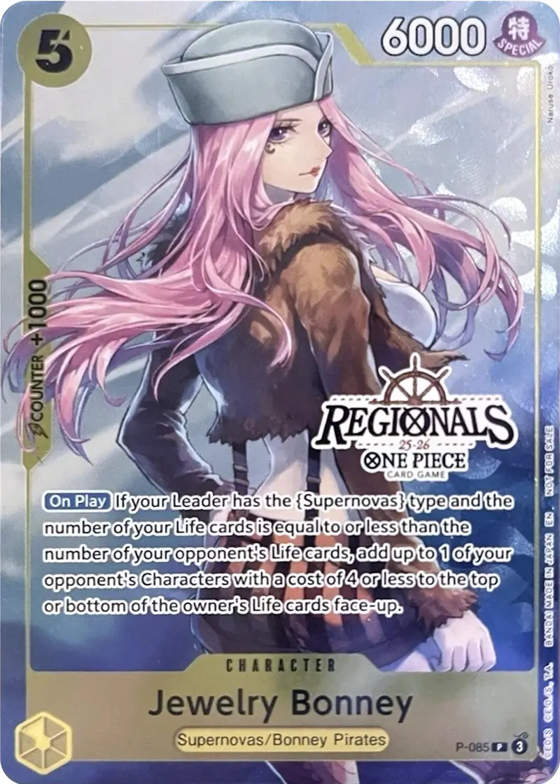 Jewelry Bonney (Cs 25-26 Regionals Textured Chase Promo) [One Piece Promotion Cards] 1
