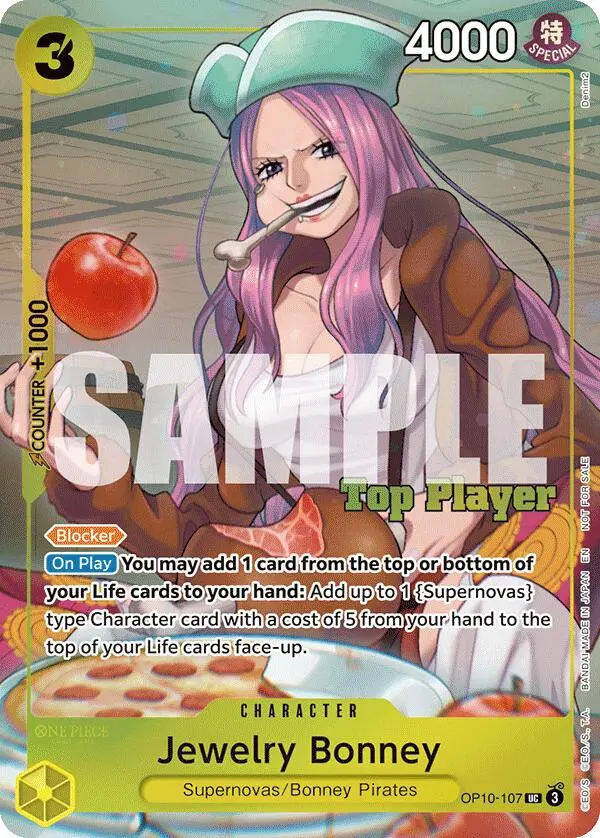 Jewelry Bonney (Cs 25-26 Top Player Pack Vol. 2) [One Piece Promotion Cards] 1