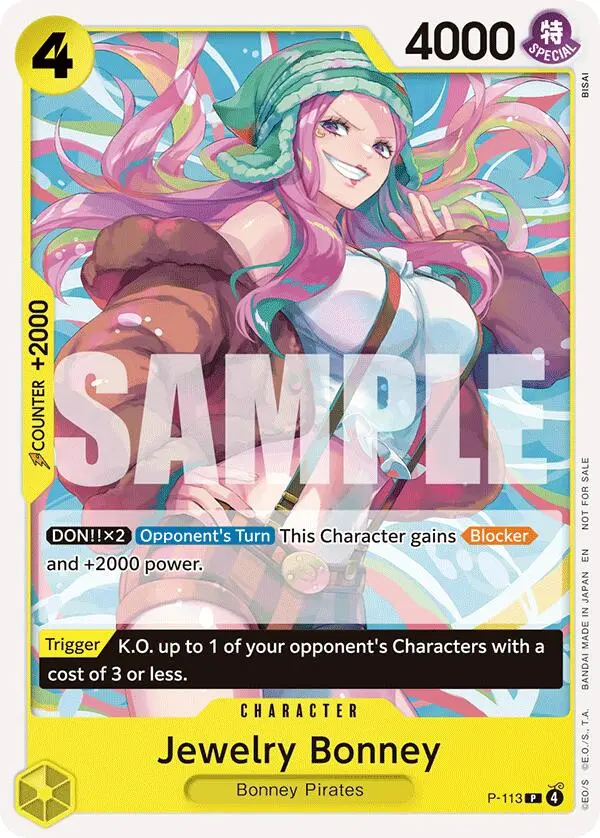 Jewelry Bonney (Heroines Battle Pack) [One Piece Promotion Cards] 1