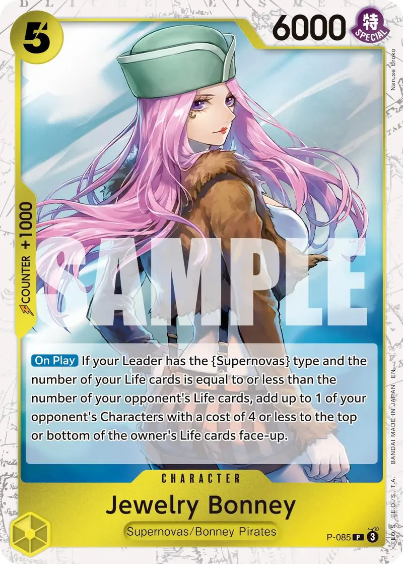 Jewelry Bonney (P-085) (Pirate Foil) [Premium Booster -The Best- Vol. 2] 1