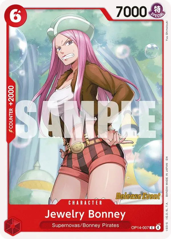 Jewelry Bonney [The Azure Sea's Seven Release Event Cards] 1