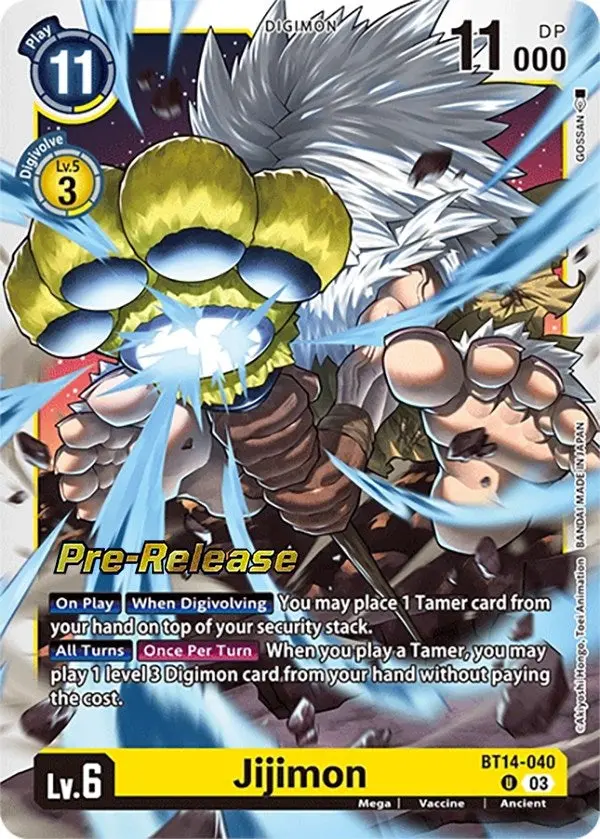 Jijimon [Bt14-040] [Blast Ace Pre-Release Cards] 1