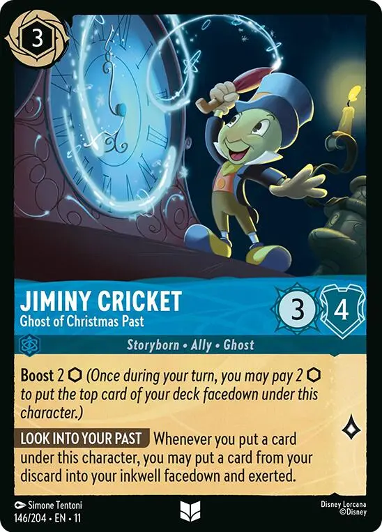 Jiminy Cricket - Ghost Of Christmas Past (146/204) [Winterspell] 1