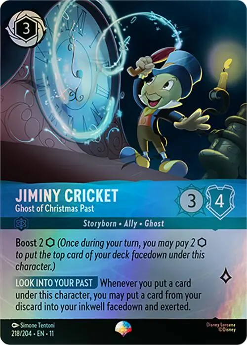 Jiminy Cricket - Ghost Of Christmas Past (Epic) (218/204) [Winterspell] 1