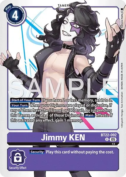 Jimmy Ken [Bt22-092] [Cyber Eden] 1