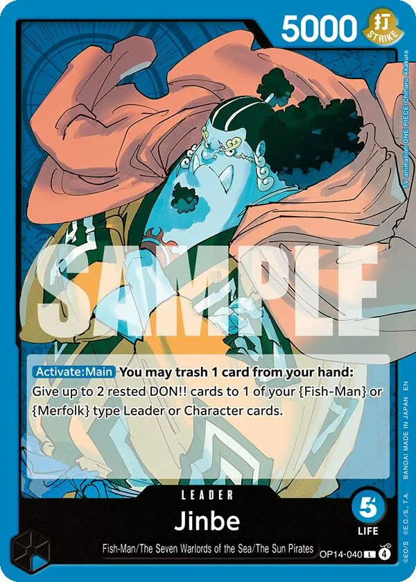 Jinbe (Op14-040) [The Azure Sea's Seven] 1