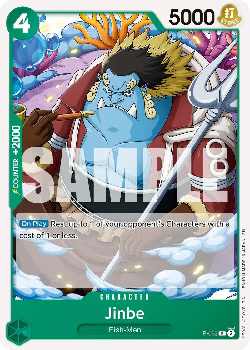Jinbe (P-063) (Reprint) [Premium Booster -The Best- Vol. 2] 1