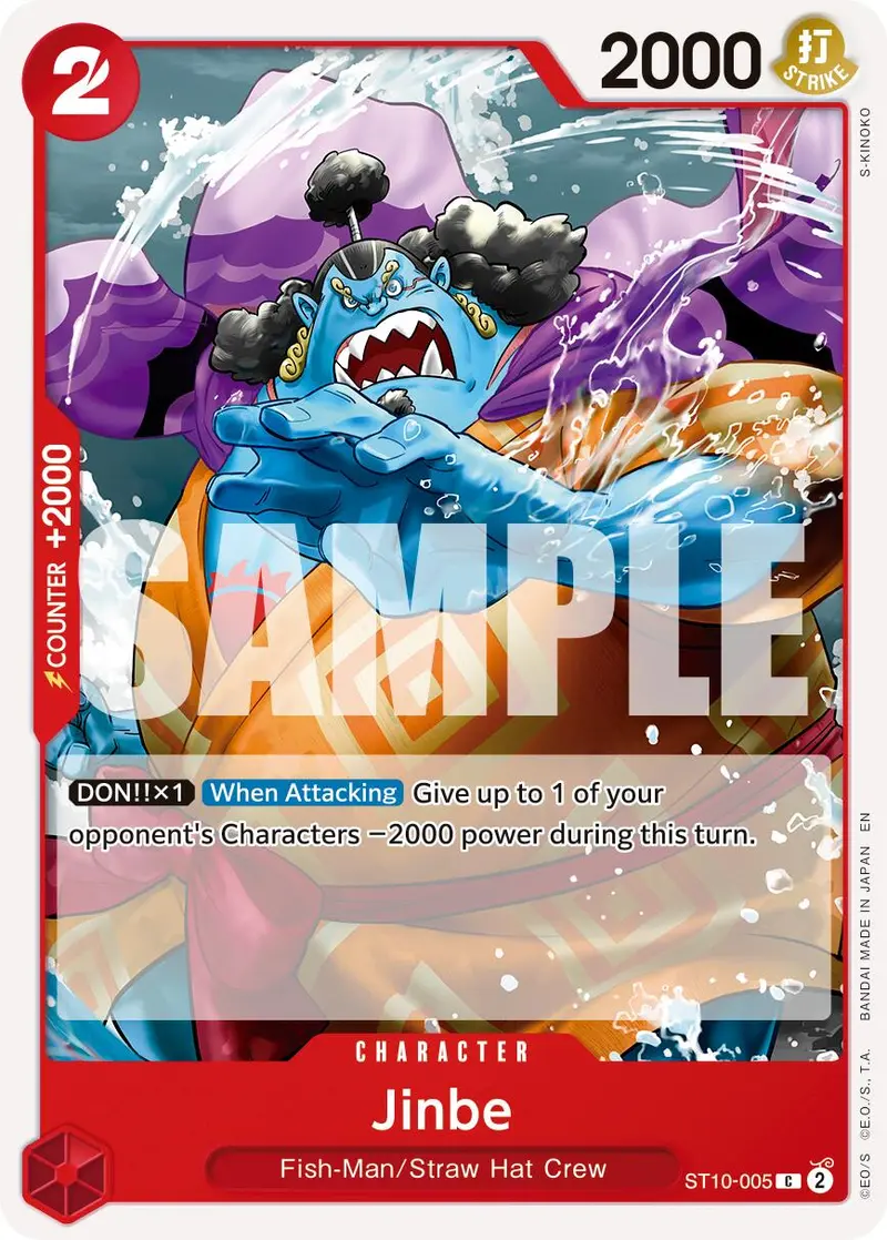 Jinbe (St10-005) (Reprint) [Premium Booster -The Best- Vol. 2] 1