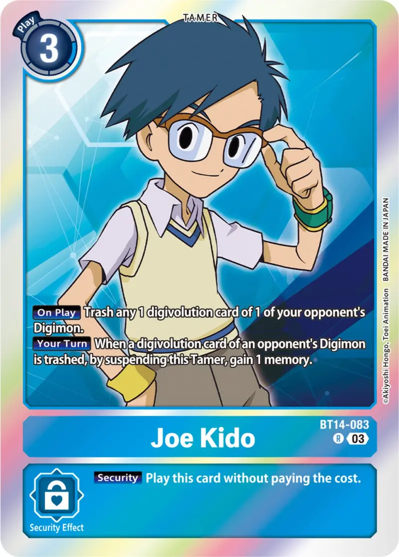 Joe Kido [Bt14-083] [Blast Ace] 1