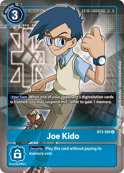 Joe Kido [Bt2-085] (Buy-A-Box Promo) [Release Special Booster Ver.1.0 Promos] 1