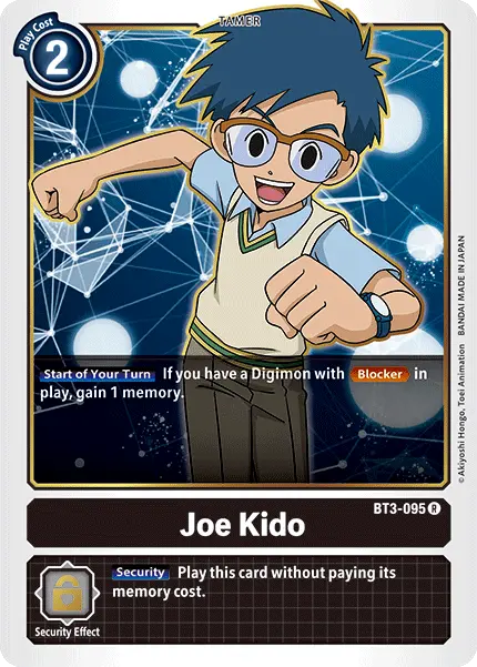 Joe Kido [Bt3-095] [Release Special Booster Ver.1.5] 1