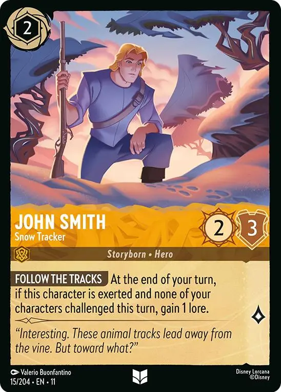 John Smith - Snow Tracker (15/204) [Winterspell] 1